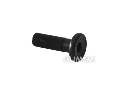 Verschlussstopfen JOHN GUEST, Außendurchmesser des Halses 18mm, Acetalcopolymer, schwarz, 